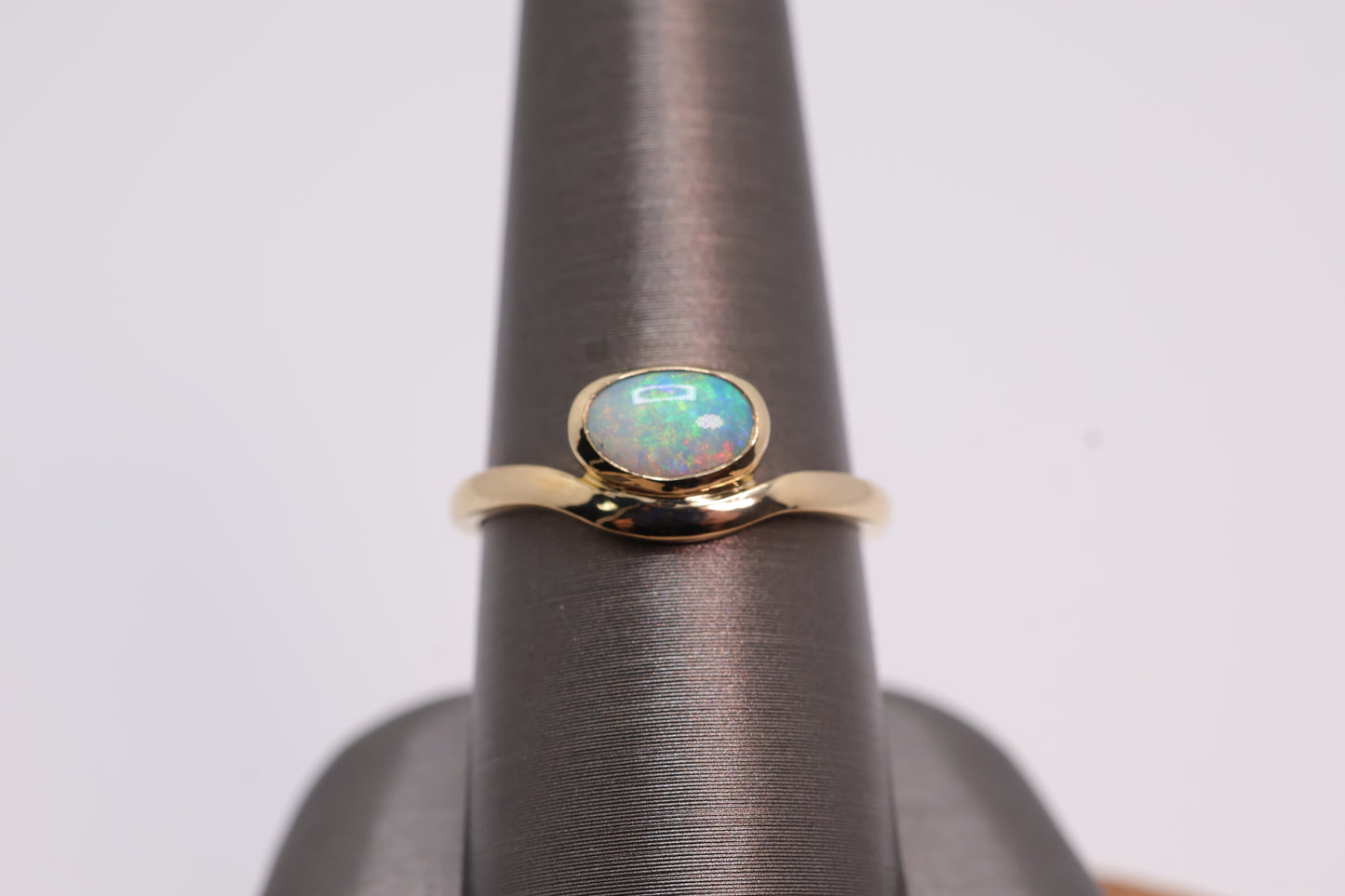 Crystal Opal Ring