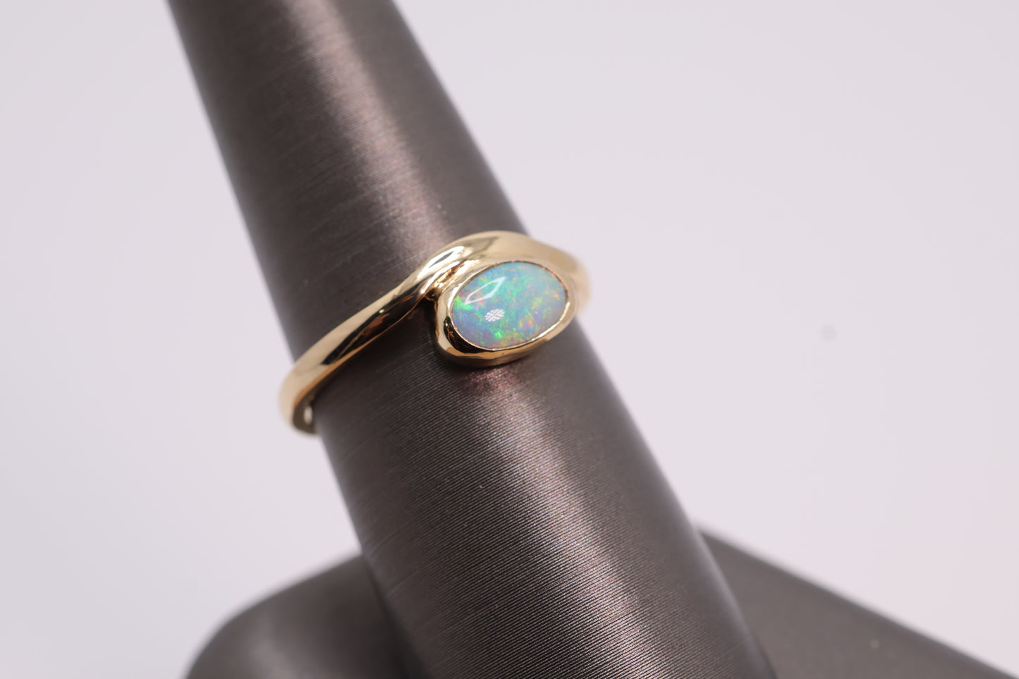 Crystal Opal Ring