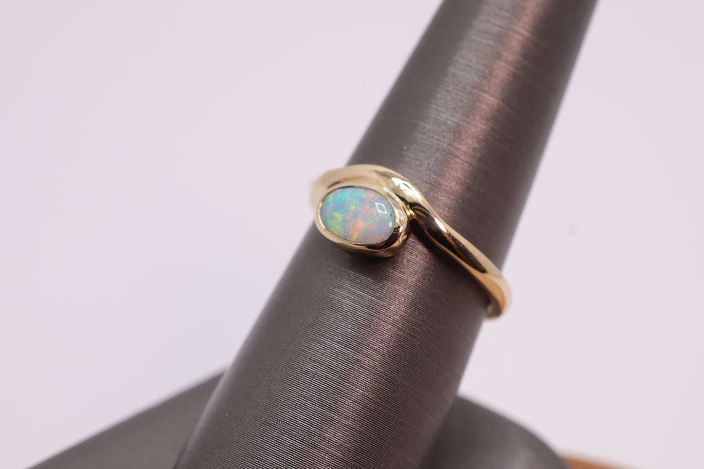 Crystal Opal Ring
