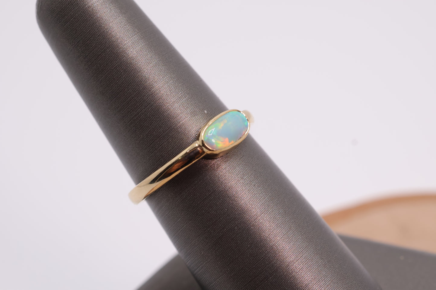 Crystal Opal Ring