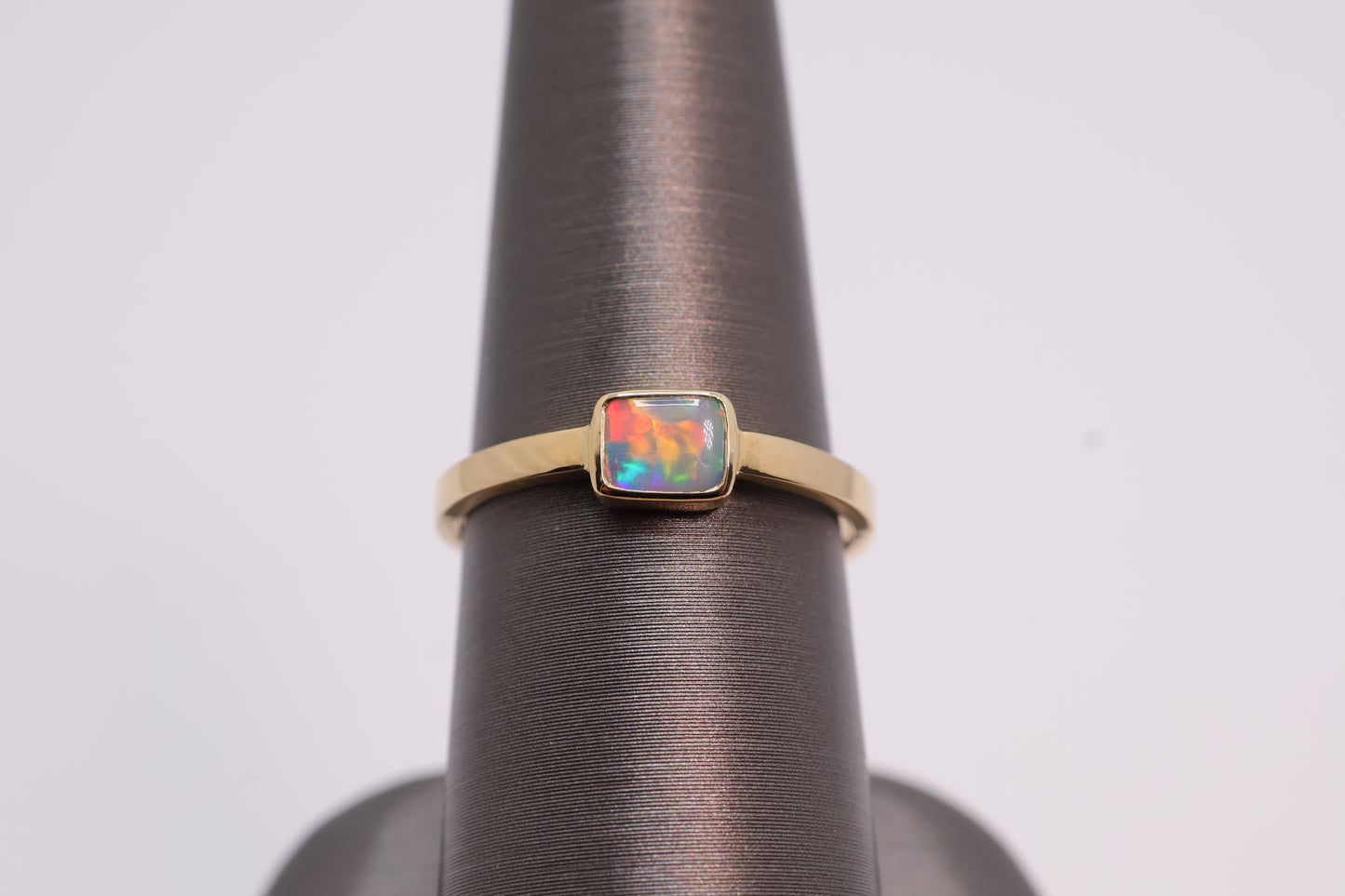 Crystal Opal Ring