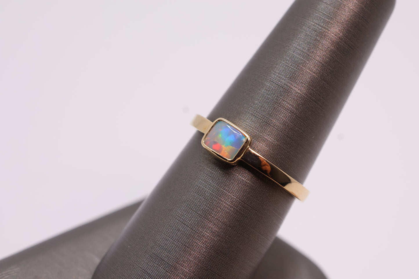 Crystal Opal Ring